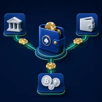 Banking and crypto rails used by fast casinos