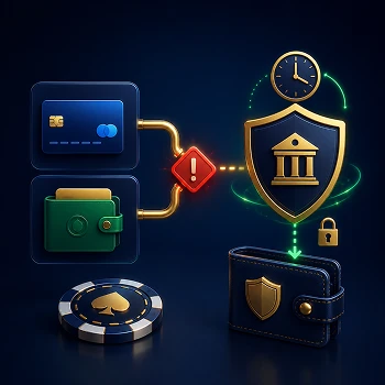 Payment method mismatch causing withdrawal delay